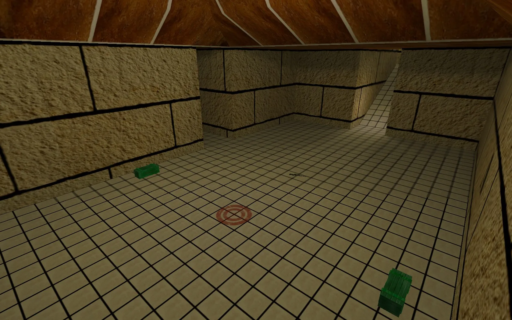 Скриншот Карта de_007_temple для CS 1.6: точки, раунды и оптимизация под старый ПК