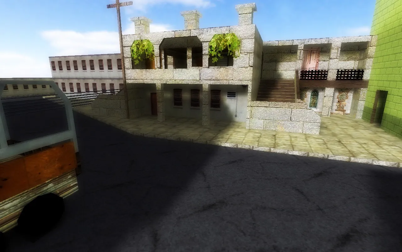 Скриншот  de_havana для CS 1.6: обзор карты, точки, маршруты, .nav и оптимизация