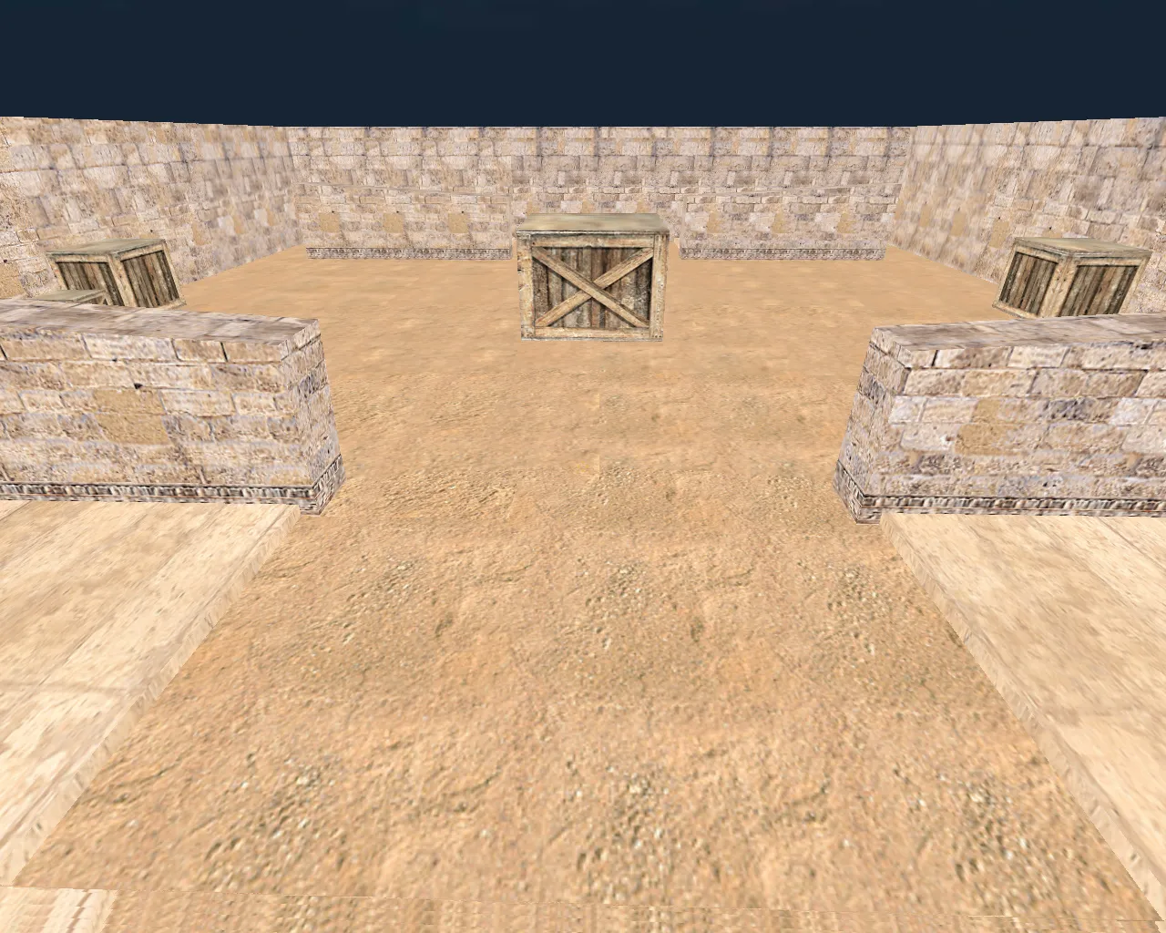 Скриншот  aim_elites для CS 1.6: карта для тренировки прицела, точек и раундов на скорость