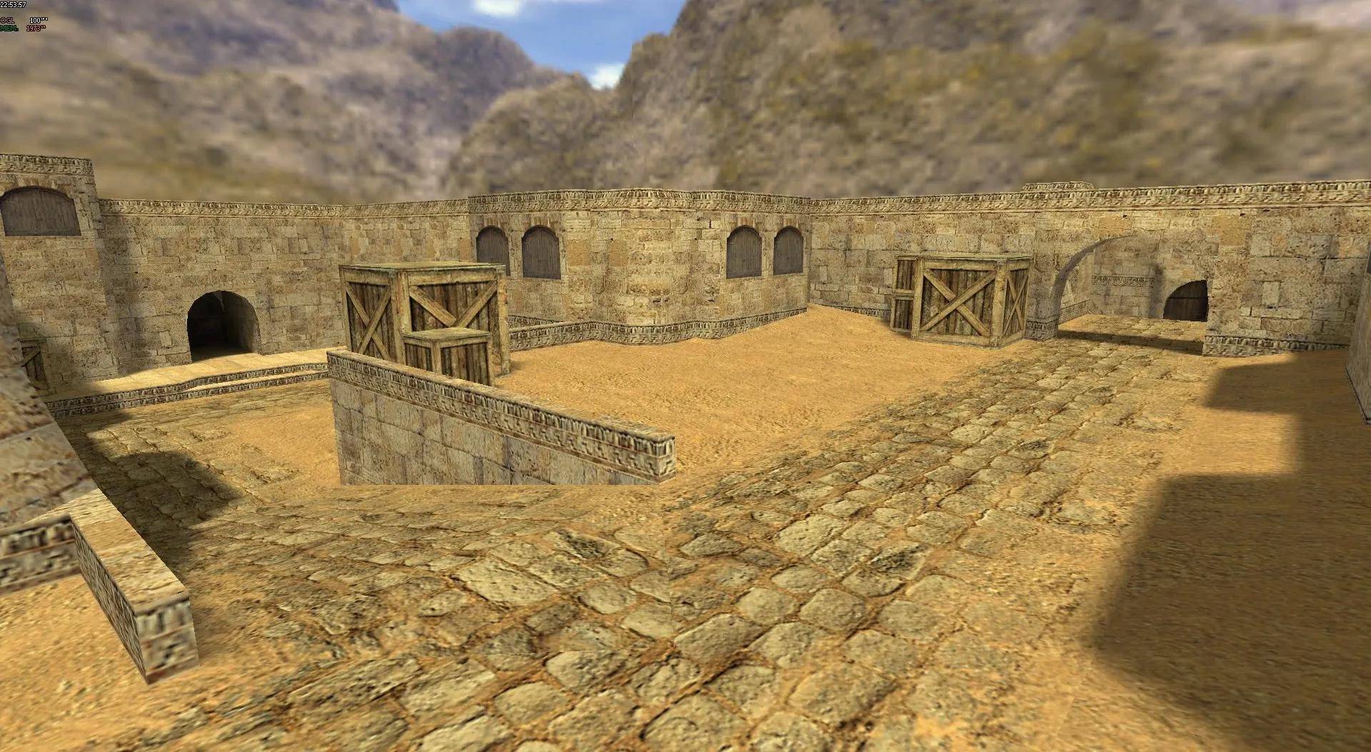 Скриншот Карта «de_dust2_extended» для CS 1.6