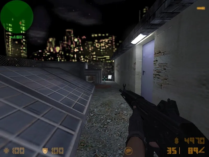 Скриншот  Карта de_nakatomi для CS 1.6 - Тактические возможности и особенности