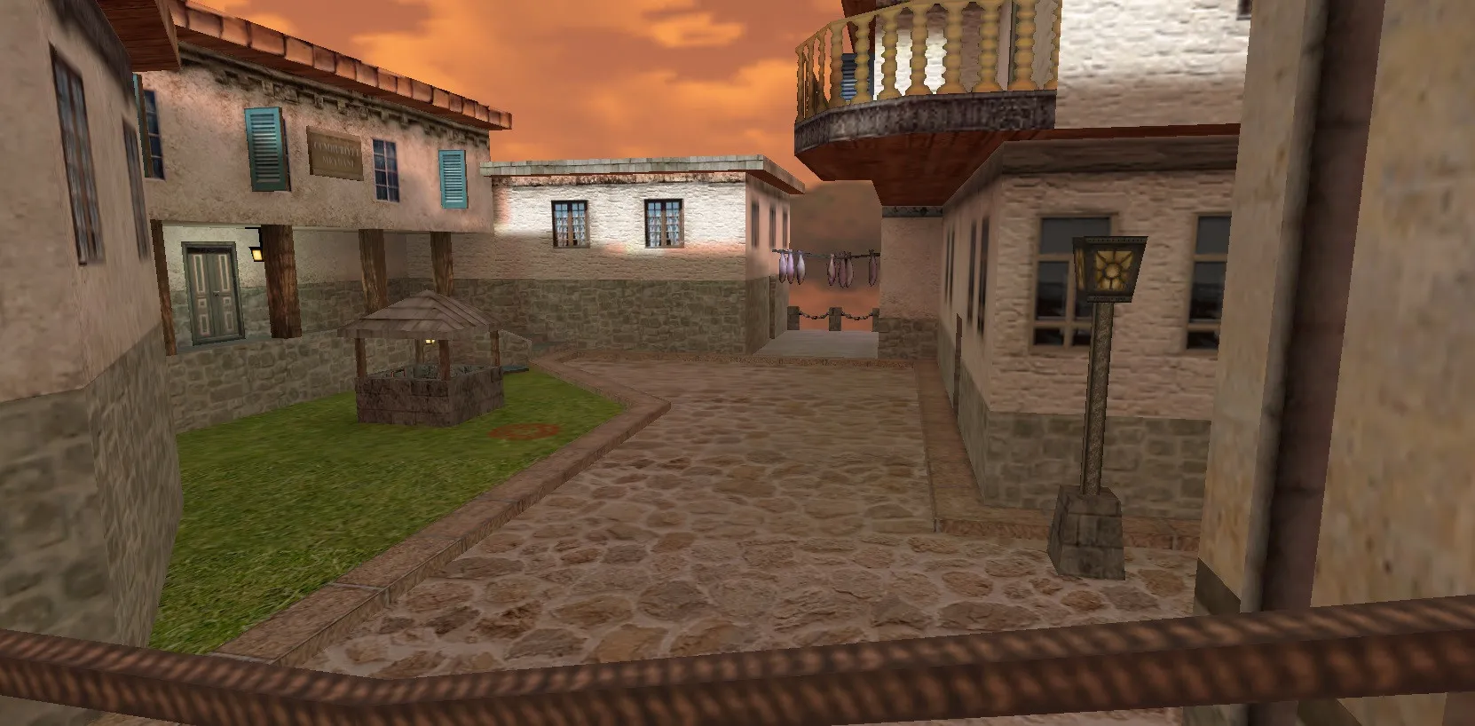 Скриншот  Карта de_mediterranee для CS 1.6 – тактические особенности и детали