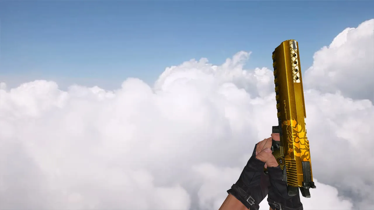 Скриншот Модель Infinity Golden Scorpion для CS 1.6 – Качественная замена Five Seven