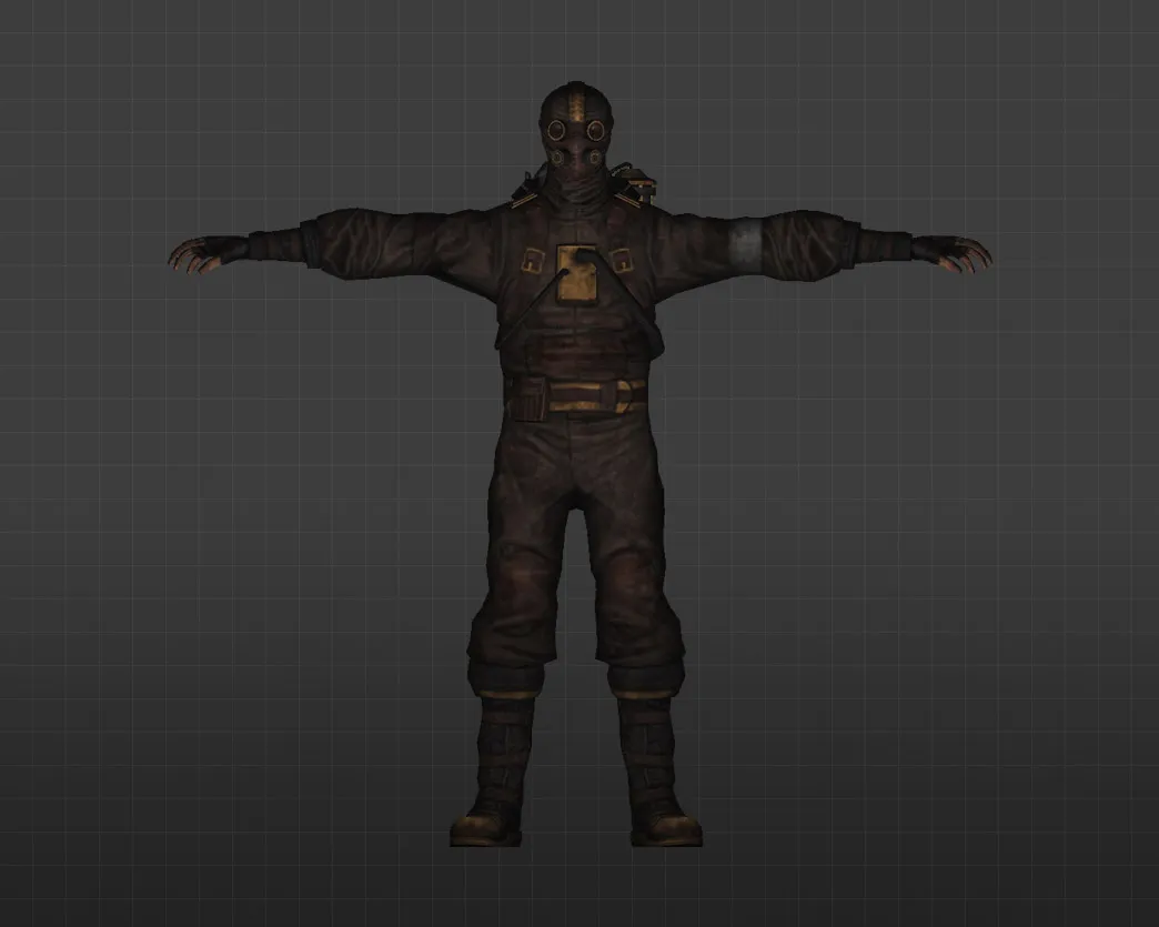 Скриншот Стимпанк-террорист для CS 1.6 - уникальная модель игрока