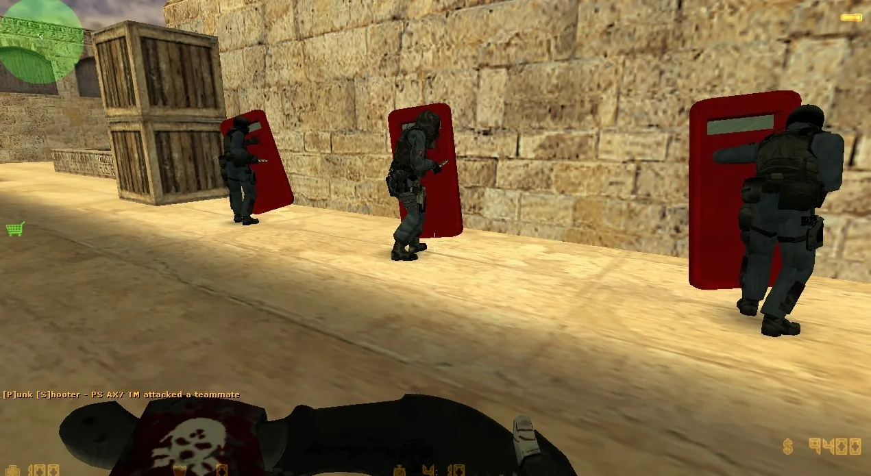 Скриншот Модель «Coca-Cola Girl Shield» (v_/p_/w_) для CS 1.6: текстуры, анимация осмотра, звуки