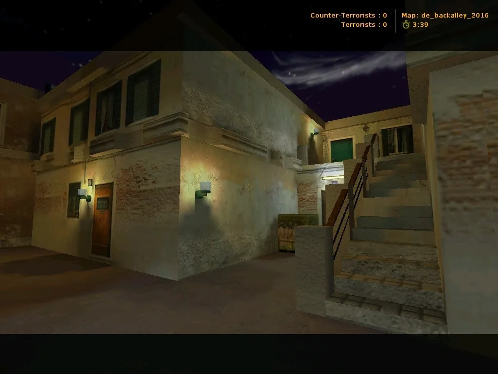 Скриншот Карта «de_backalley_2016» для CS 1.6