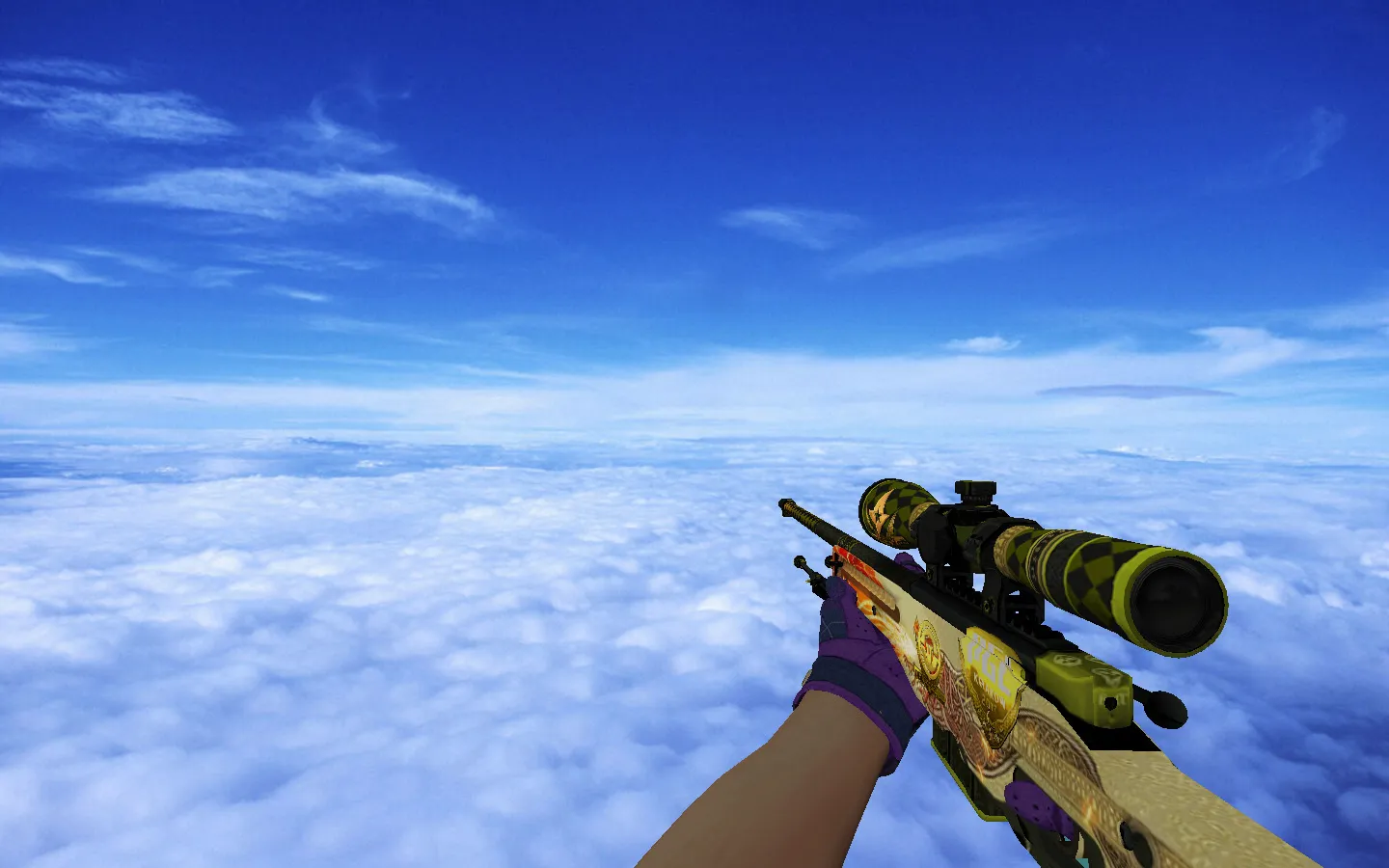 Скриншот Модель «Сувенирный AWP | История о драконе» для CS 1.6