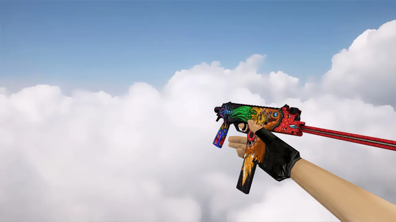 Скриншот MP9 | Пищевая цепь (Food Chain) для CS 1.6 - Модели оружия