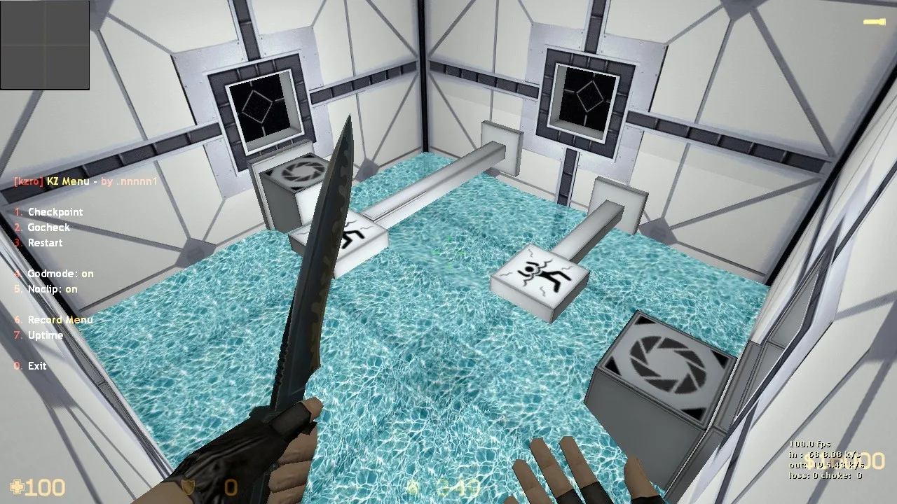 Скриншот Карта «deathrun_cube» для CS 1.6