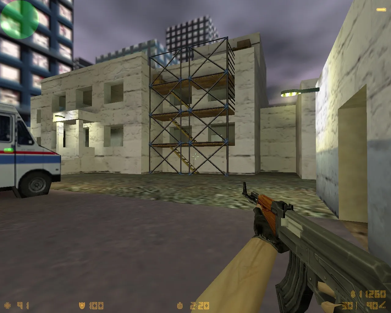 Скриншот Карта «de_partisan_attack» для CS 1.6