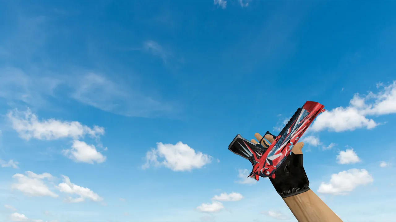 Скриншот Модель «Deagle Буйство красок» для CS 1.6 - Оружие с уникальным дизайном