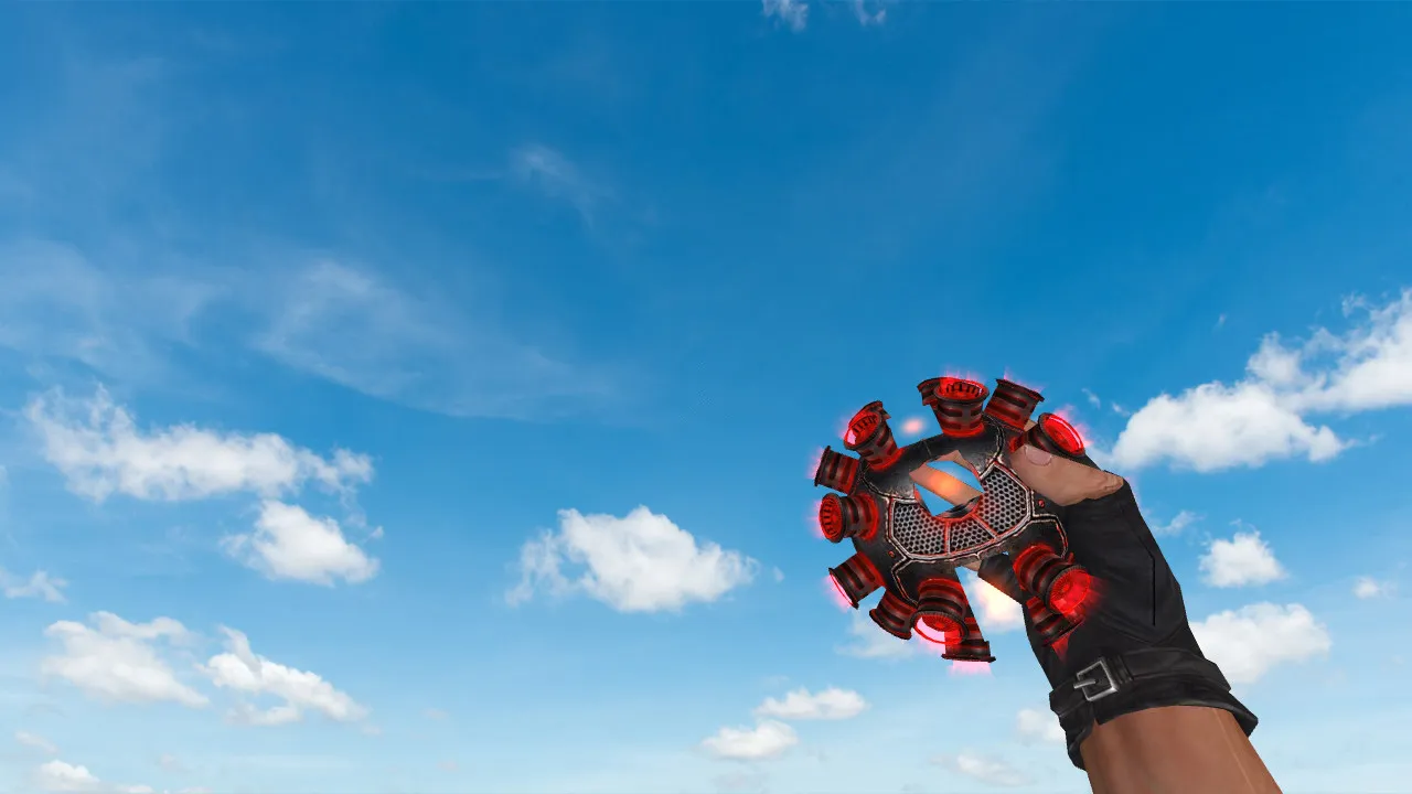 Скриншот  Модель «Trinity Grenades» для CS 1.6: v_, p_, w_ гранаты со звуками и анимацией осмотра