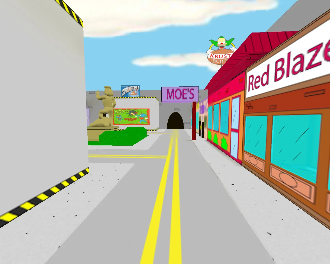 Скриншот  fy_simpsons_ach для CS 1.6: тактика, точки, .nav и оптимизация карты FY