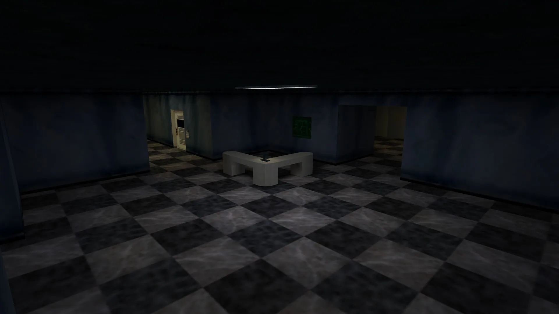 Скриншот de_cyberdyne CS 1.6: тактика, точки, bots .nav, оптимизация wpoly/epoly