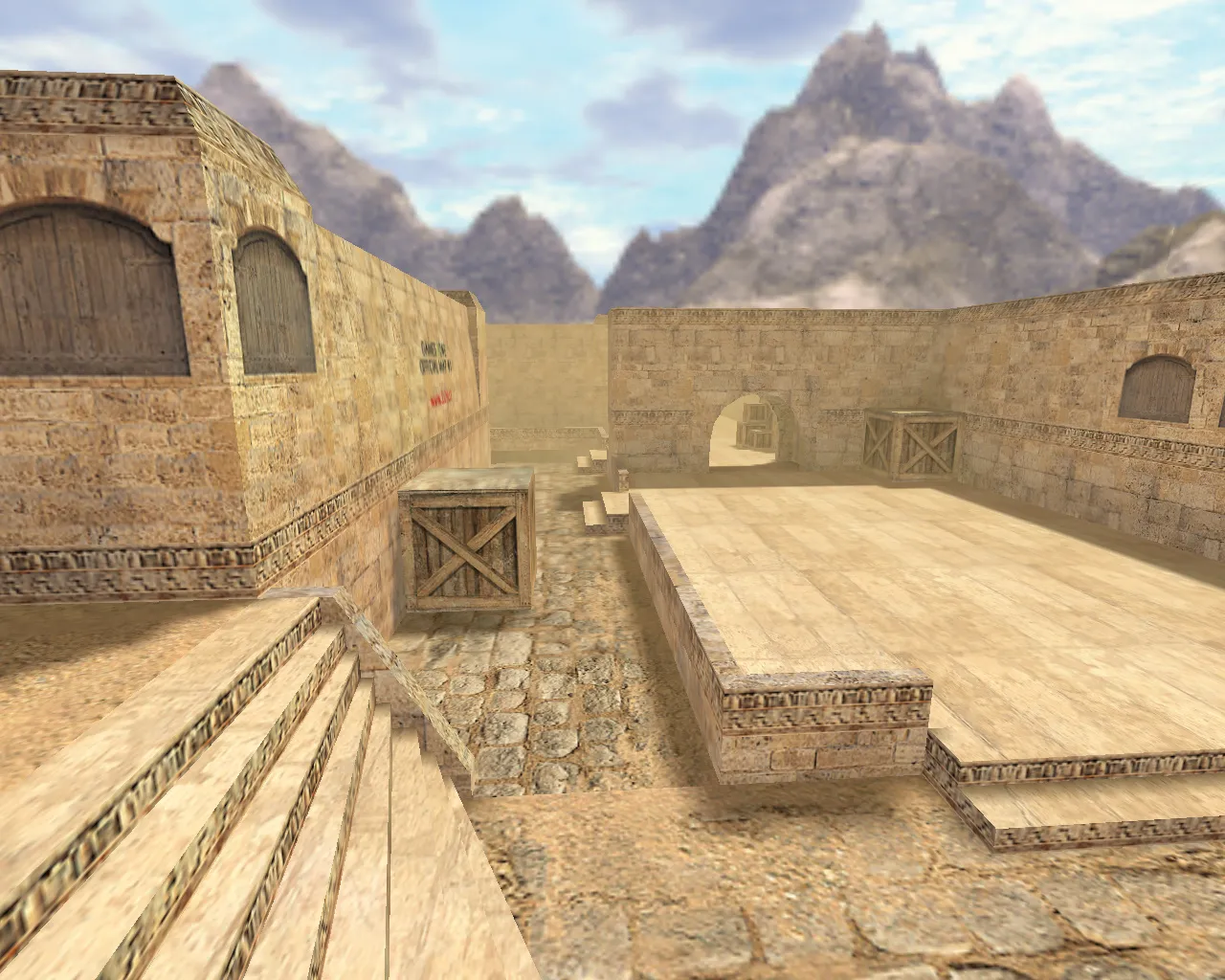 Скриншот de_abaddon карта для CS 1.6: точки, баланс сторон, .nav и оптимизация wpoly/epoly