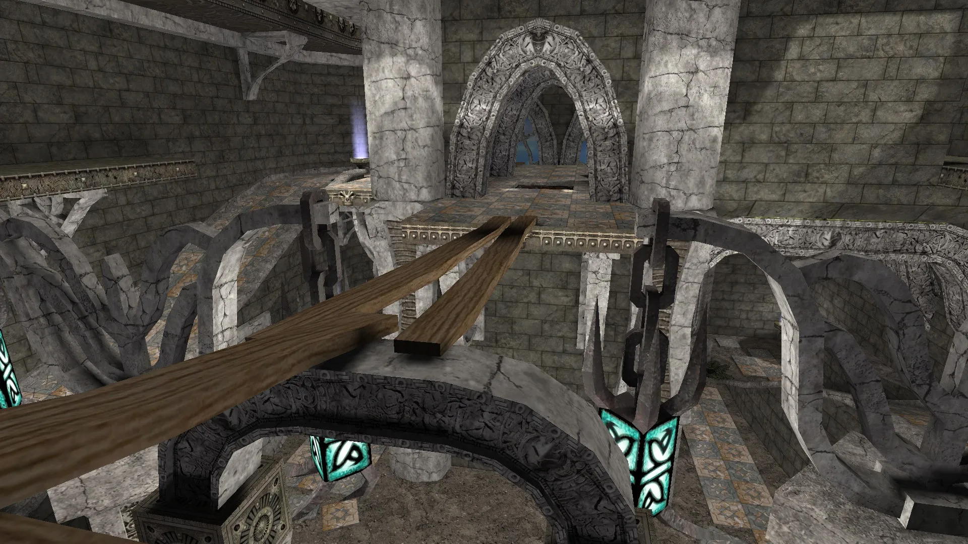 Скриншот  de_arkanos[final] карта для CS 1.6: точки, маршруты, .nav и оптимизация wpoly/epoly