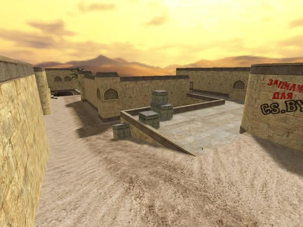 Скриншот  Карта de_byfly2 для CS 1.6: точки, маршруты и оптимизация (wpoly/epoly) для стабильных матчей