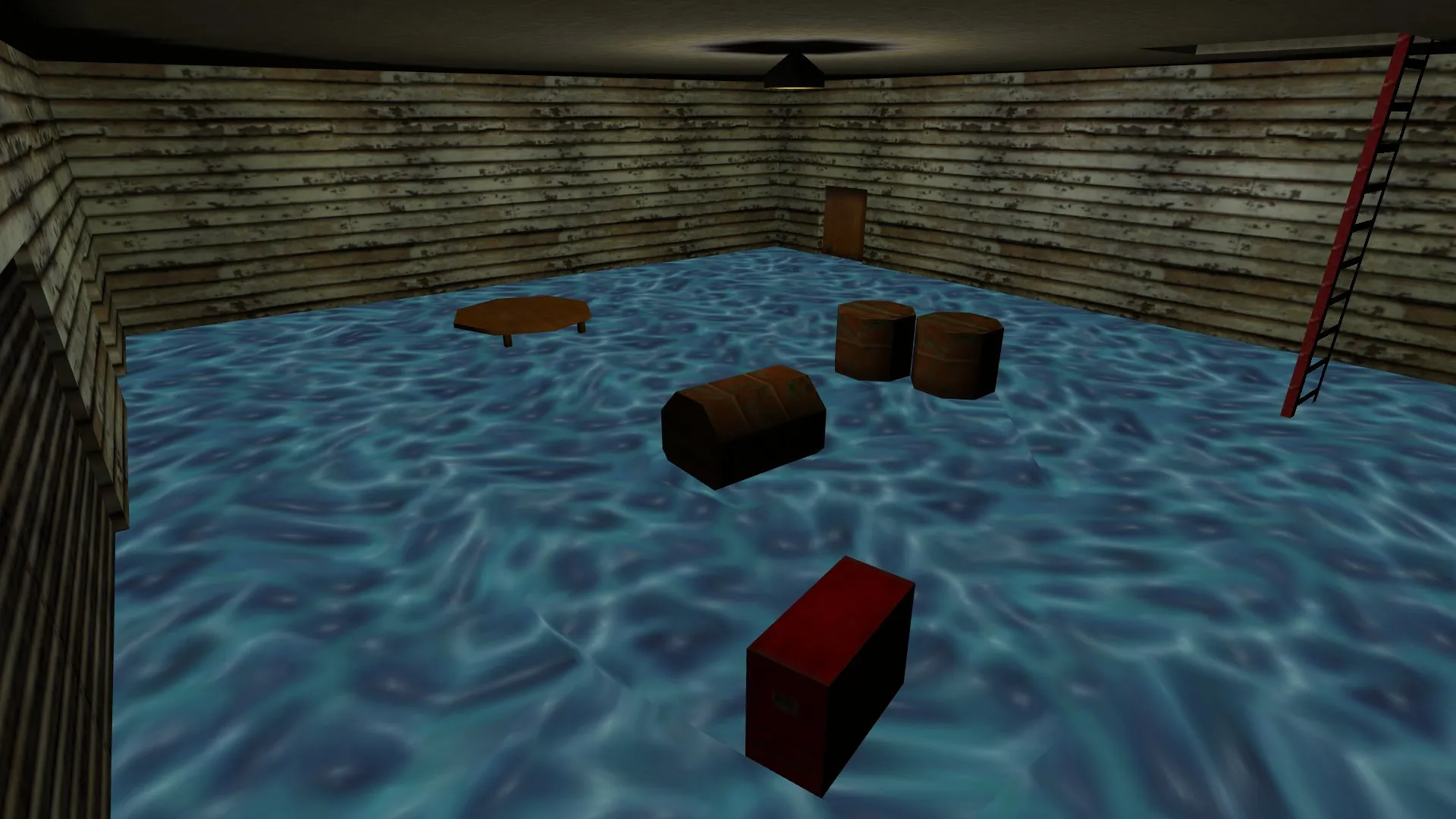 Скриншот  Карта flooded_de для CS 1.6: Тактика и особенности