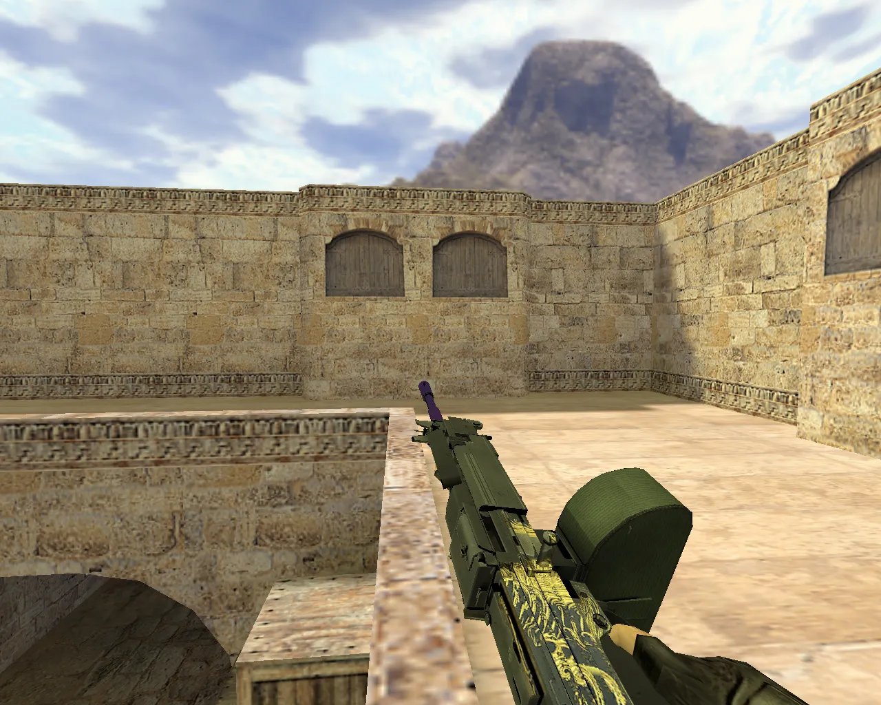 Скриншот Модель «Negev Боец» для CS 1.6 – Оптимизированные текстуры и анимация