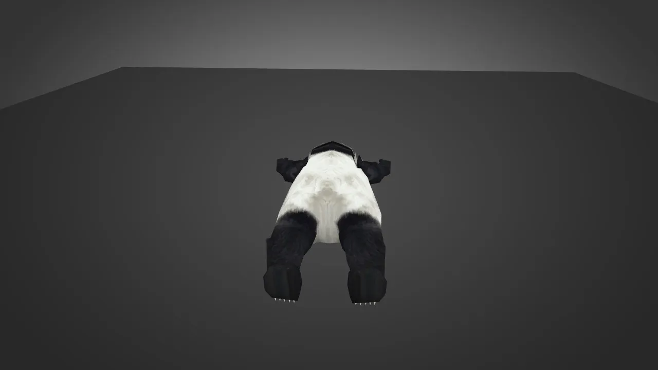 Скриншот Модель «Sleeping Baby Panda» для CS 1.6 - уникальность и стиль