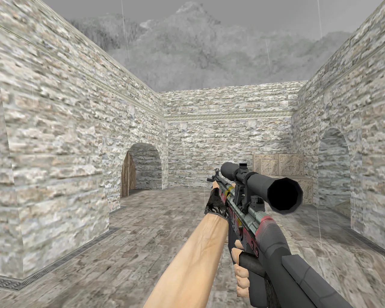 Скриншот G3SG1 | Наблюдение для CS 1.6 – Качественный скин для оружия