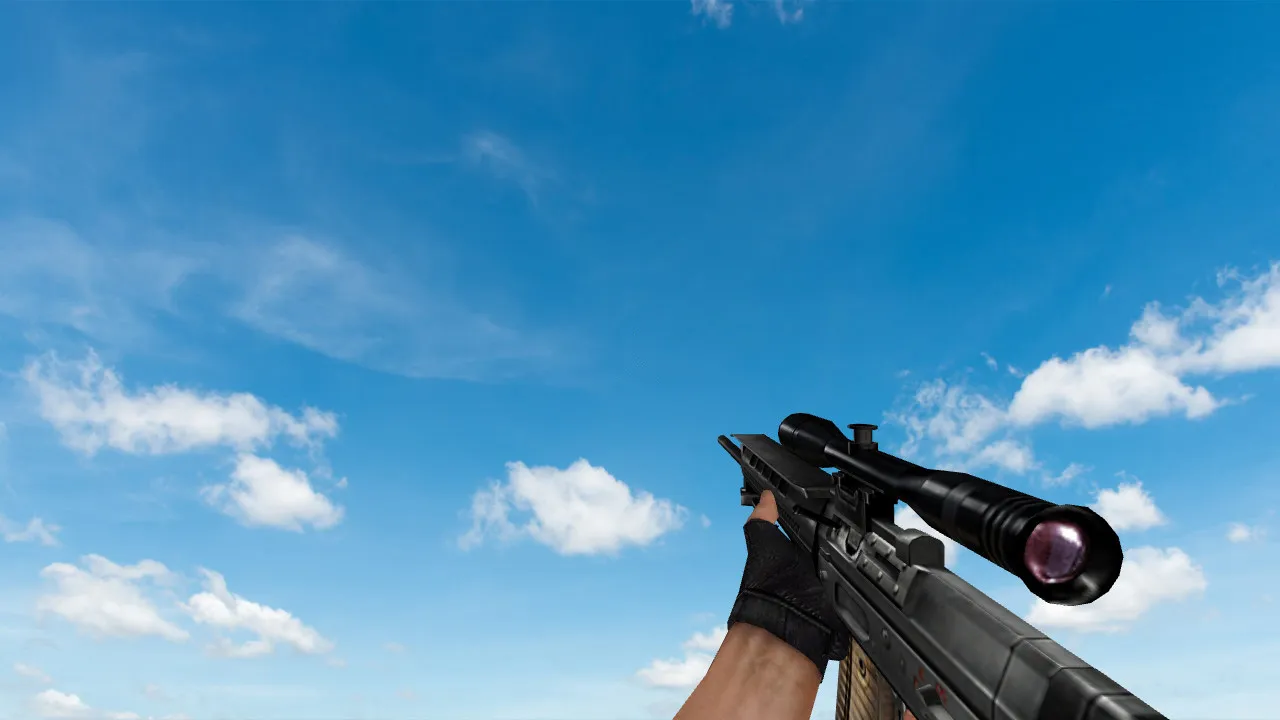 Скриншот  Пак моделей оружия «CSCZ Textures on 1.6 Weapon» для CS 1.6: v_, p_, w_ модели, звуки и анимация осмотра