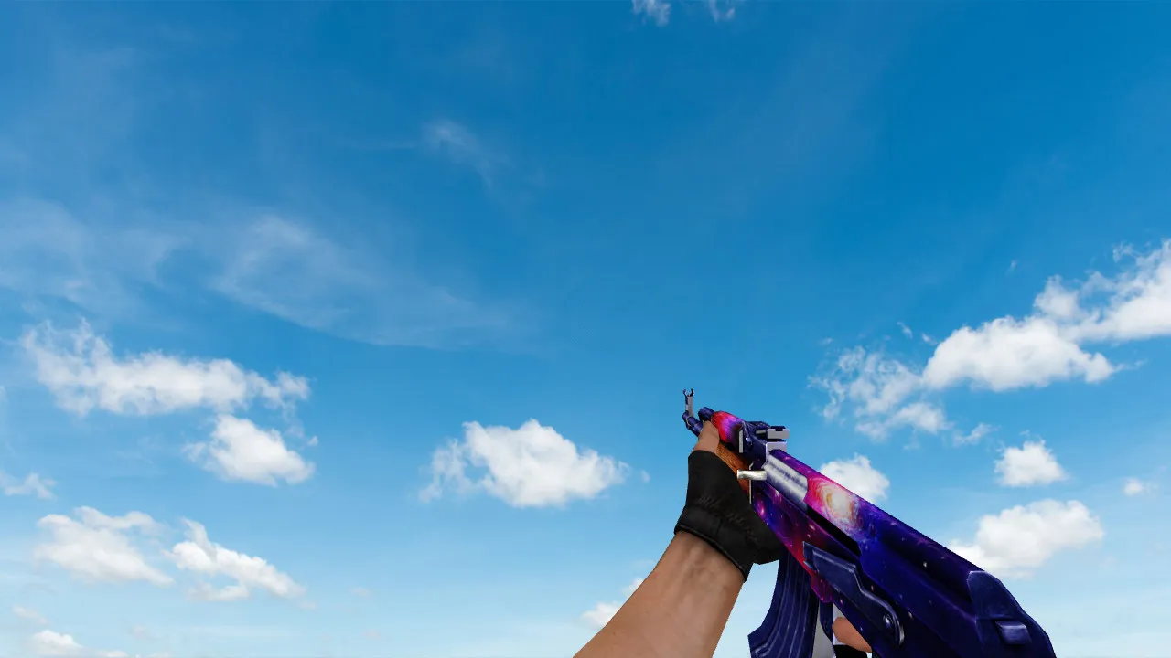 Скриншот Пак моделей оружия «Deep Space Set» для CS 1.6: v_, p_, w_ модели, звуки, анимация осмотра и качество текстур