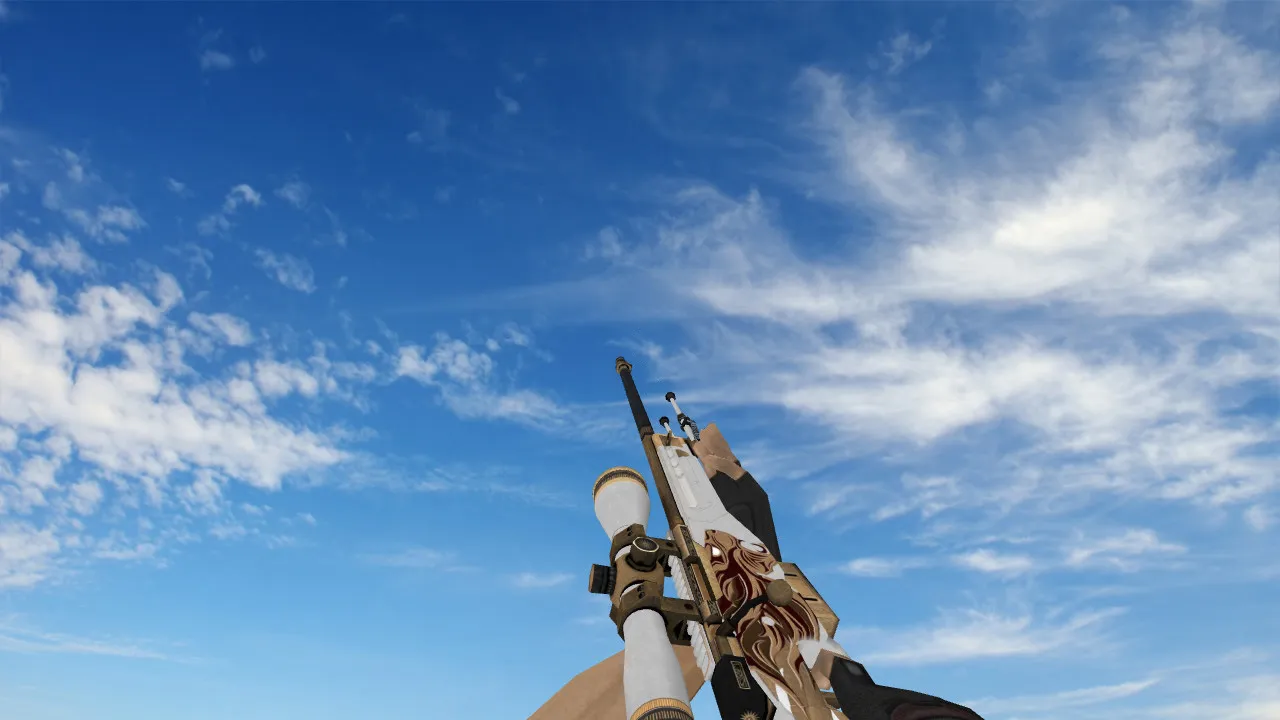 Скриншот Модель AWP King's Light для CS 1.6 - точность и стиль