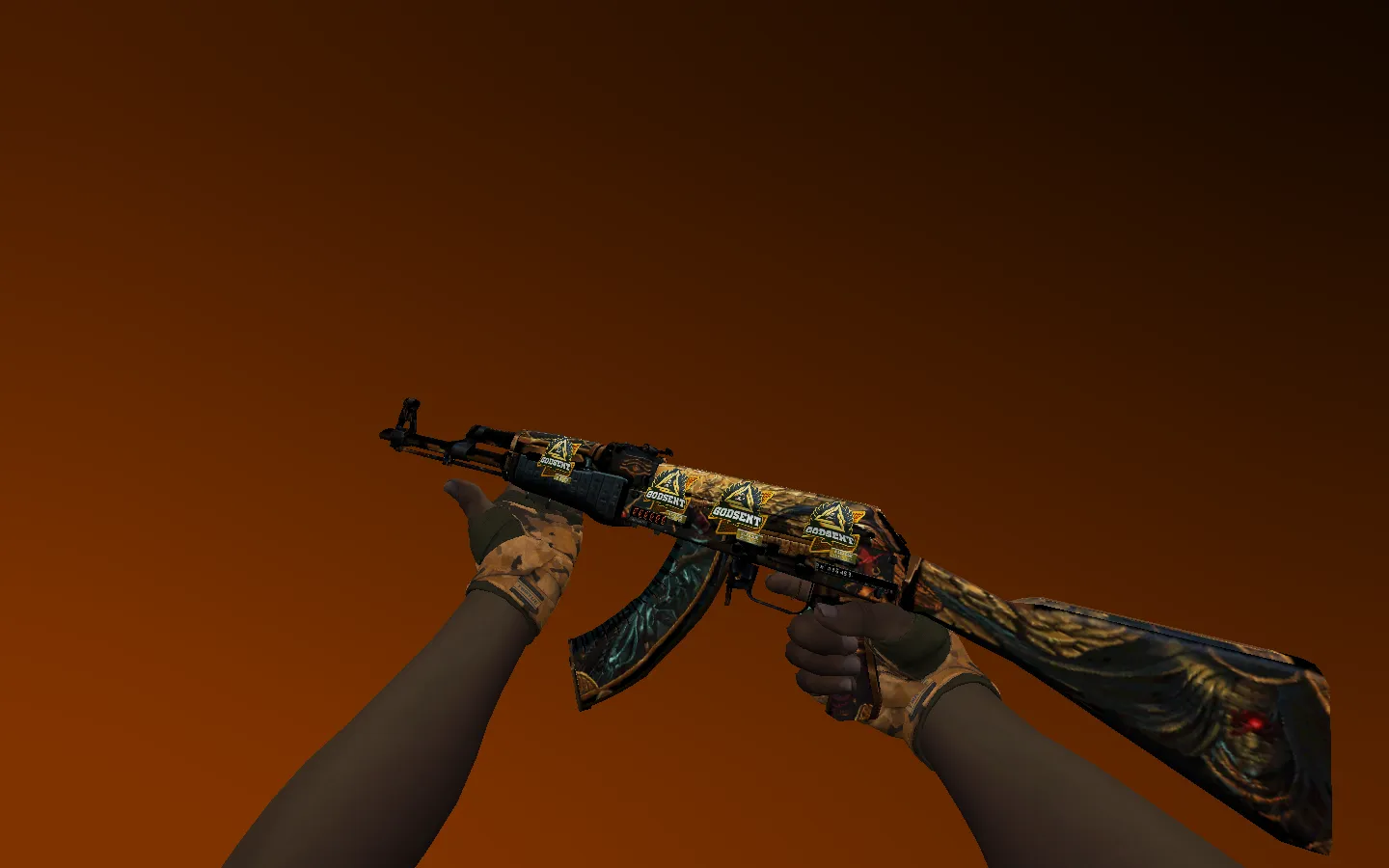 Скриншот Пак с перчатками «Обмотки рук | Пустошь» для CS 1.6: v_ и p_ модели, звуки, анимация осмотра, текстуры