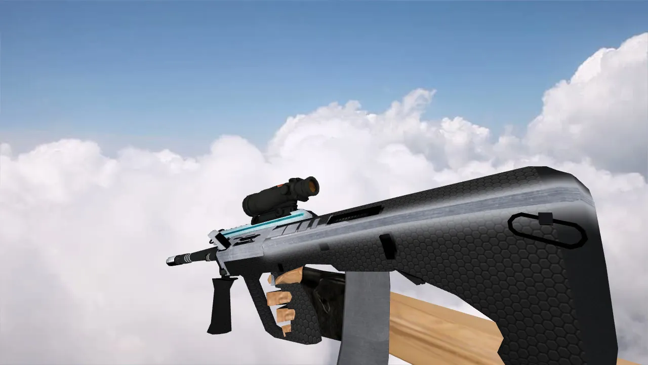 Скриншот Модель AUG Alpha для CS 1.6 - Улучшенный опыт игры