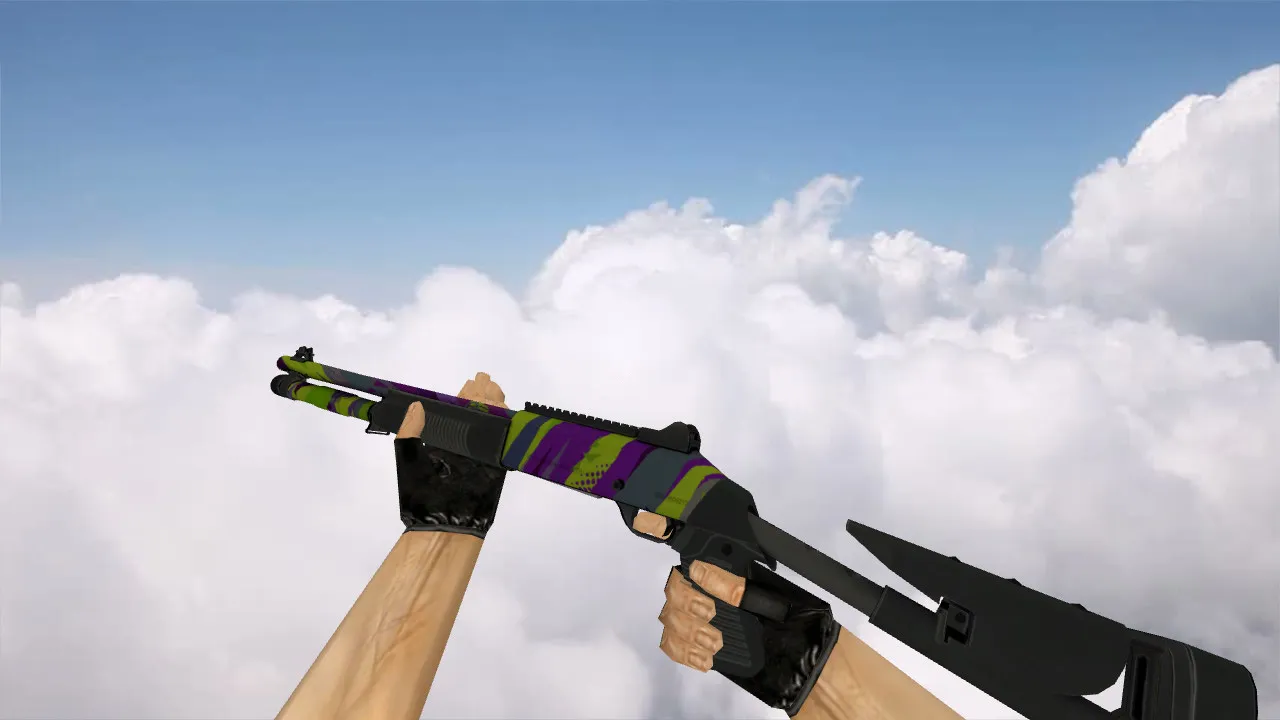 Скриншот Модель XM1014 «Зигги» для CS 1.6 - Качественные текстуры и анимация