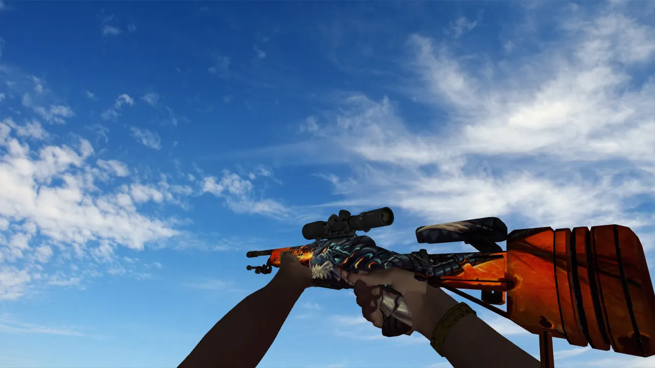 Скриншот  Пак моделей оружия «Пиратские руки» для CS 1.6: v_, p_, w_ модели, звуки, анимация осмотра, текстуры и настройка