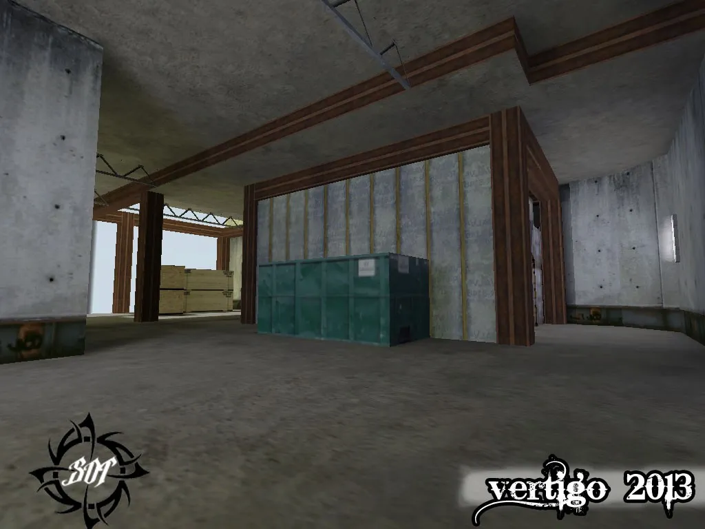 Скриншот  Карта de_vertigo_2013_b2 для CS 1.6 - Подробный обзор и особенности