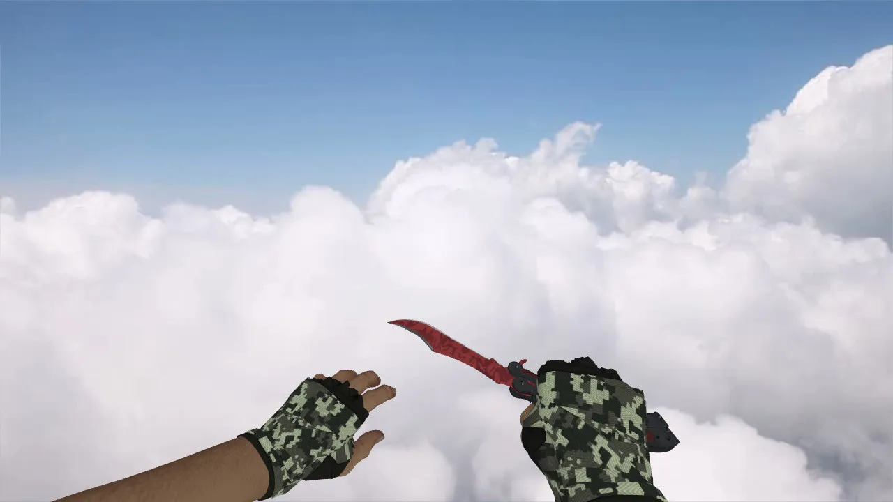 Скриншот  Пак моделей оружия «Hand Wraps Spruce DDPAT» для CS 1.6: v_ и p_ модели, звуки, анимация осмотра, текстуры и настройка