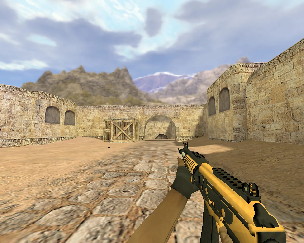 Скриншот Модель «Galil Апельсин» для CS 1.6 - Идеальное Оружие для Игроков