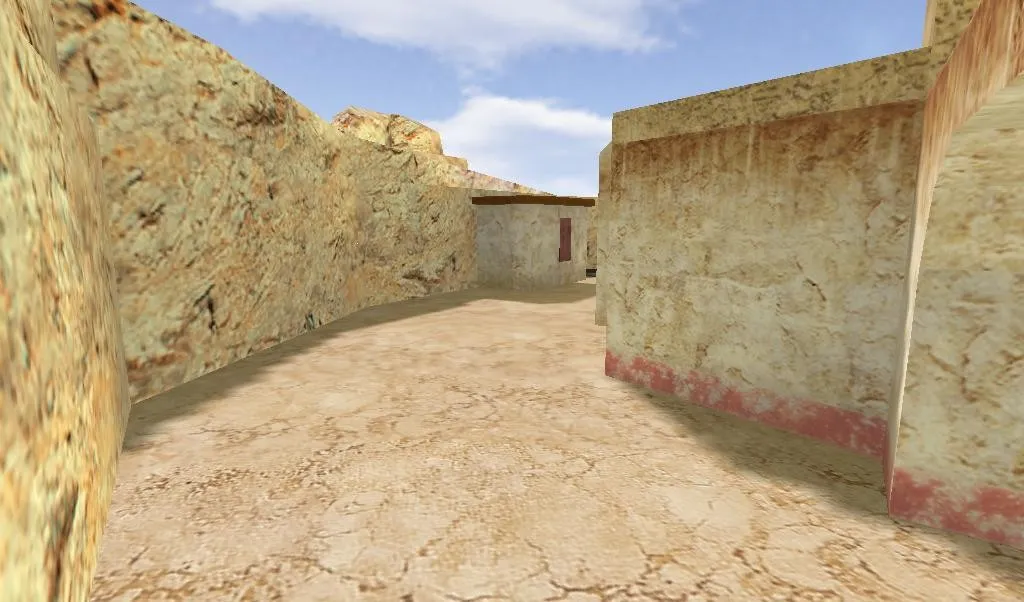 Скриншот  Карта de_devilz для CS 1.6: баланс сторон, точки, .nav для ботов, оптимизация wpoly/epoly и настройка сервера