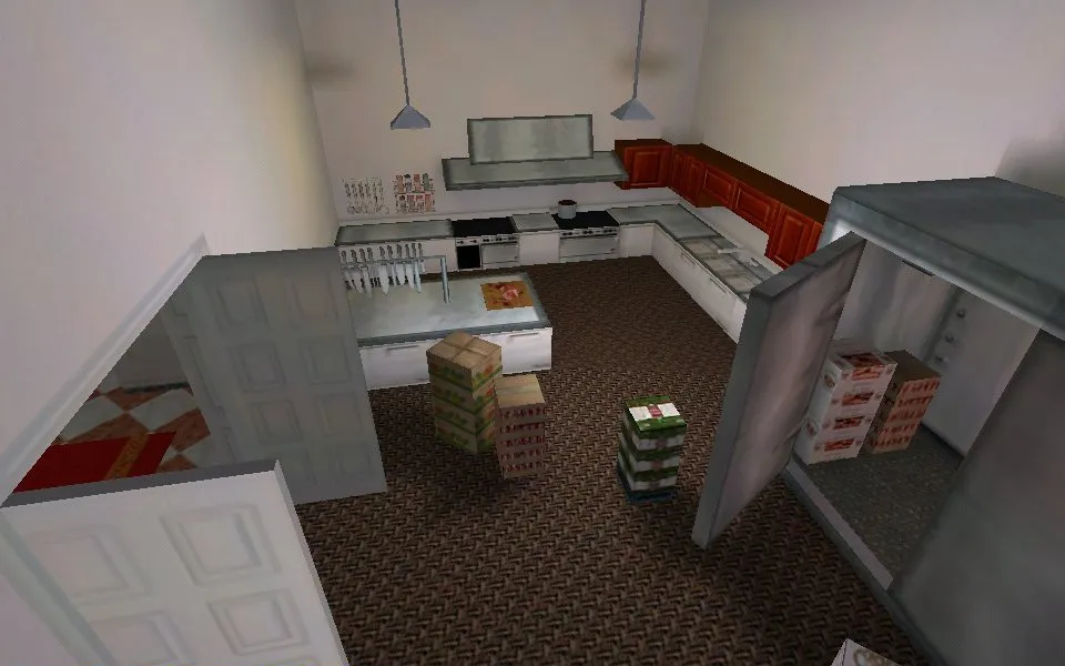 Скриншот  Карта de_whitehouse для CS 1.6 - Тактики и особенности