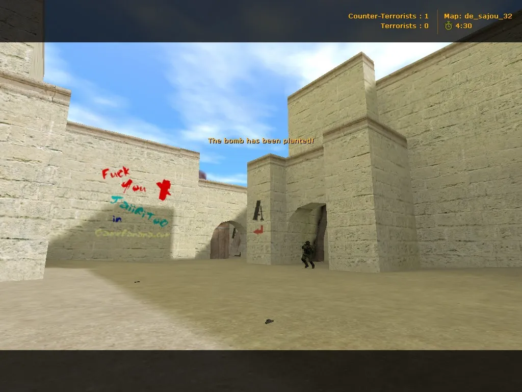 Скриншот  Карта de_sajou_32 для CS 1.6 - детальный обзор и тактики