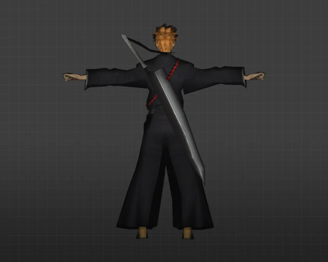 Скриншот Модель Ичиго Куросаки для CS 1.6 - Аниме в игре