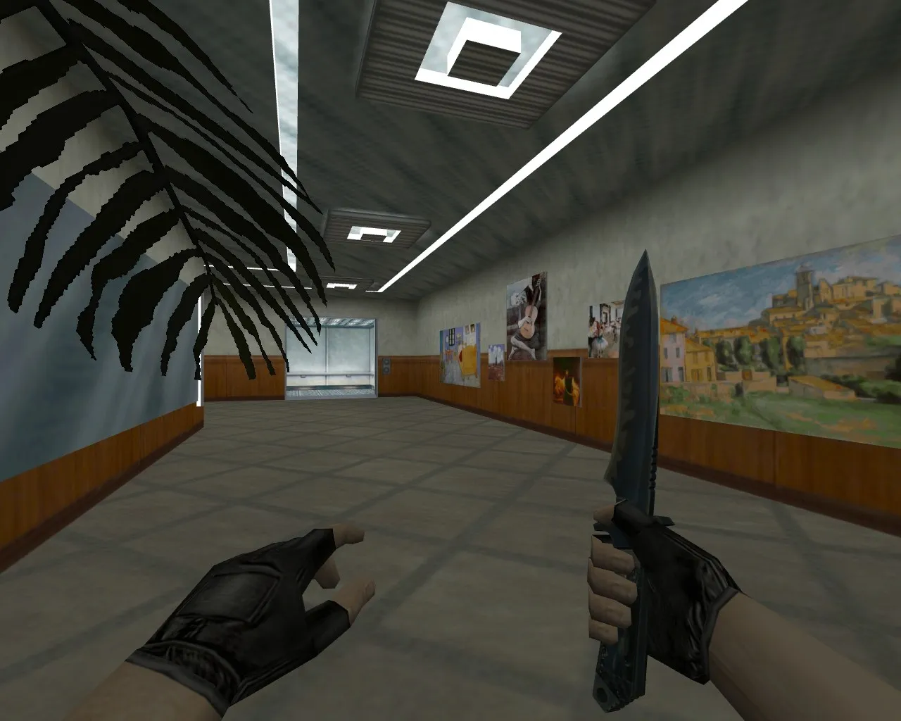 Скриншот  Карта de_monolith для CS 1.6 – Тактические возможности и баланс сторон