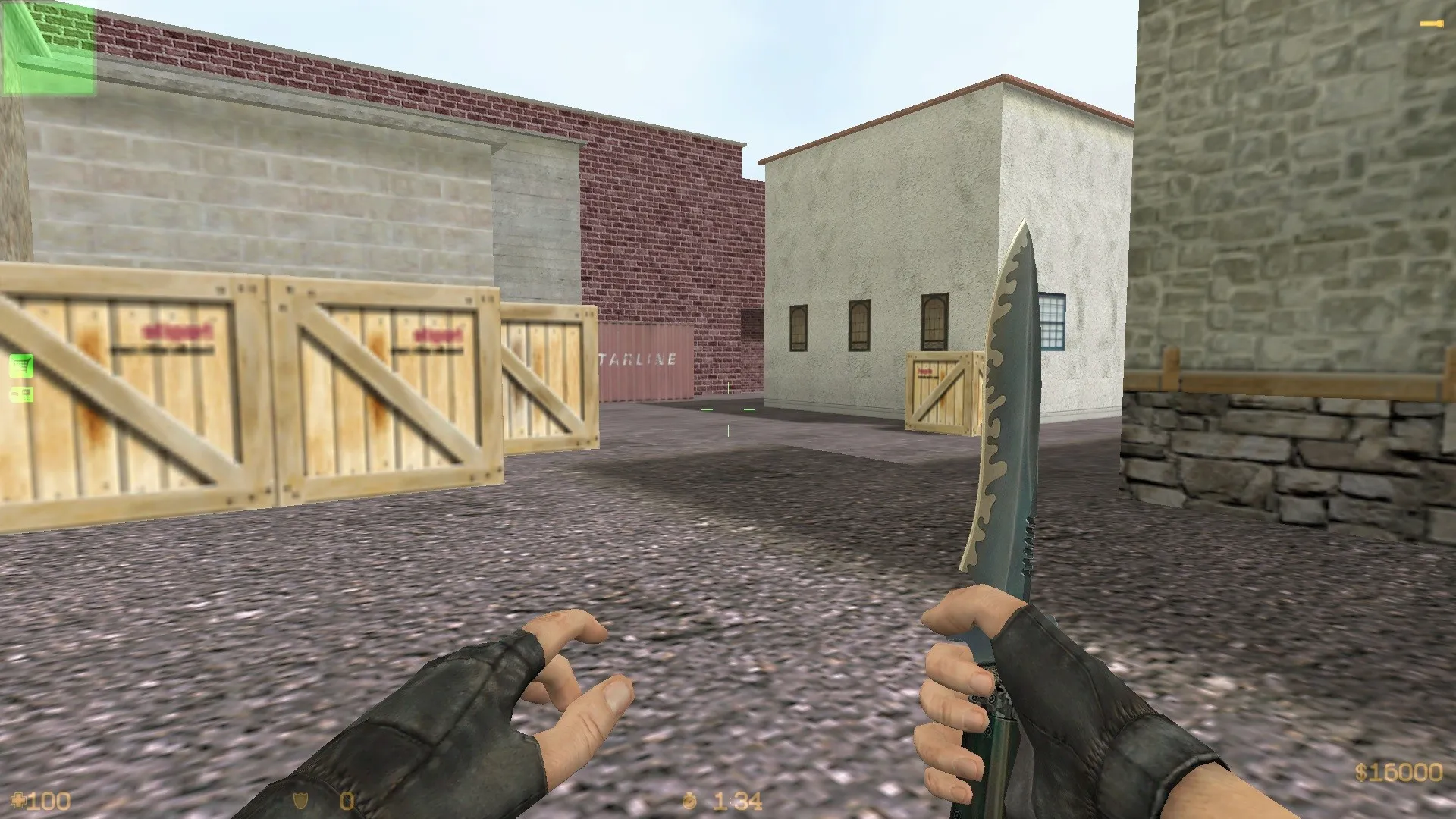 Скриншот  Карта de_city01 для CS 1.6: баланс сторон, точки, .nav для ботов, оптимизация wpoly/epoly