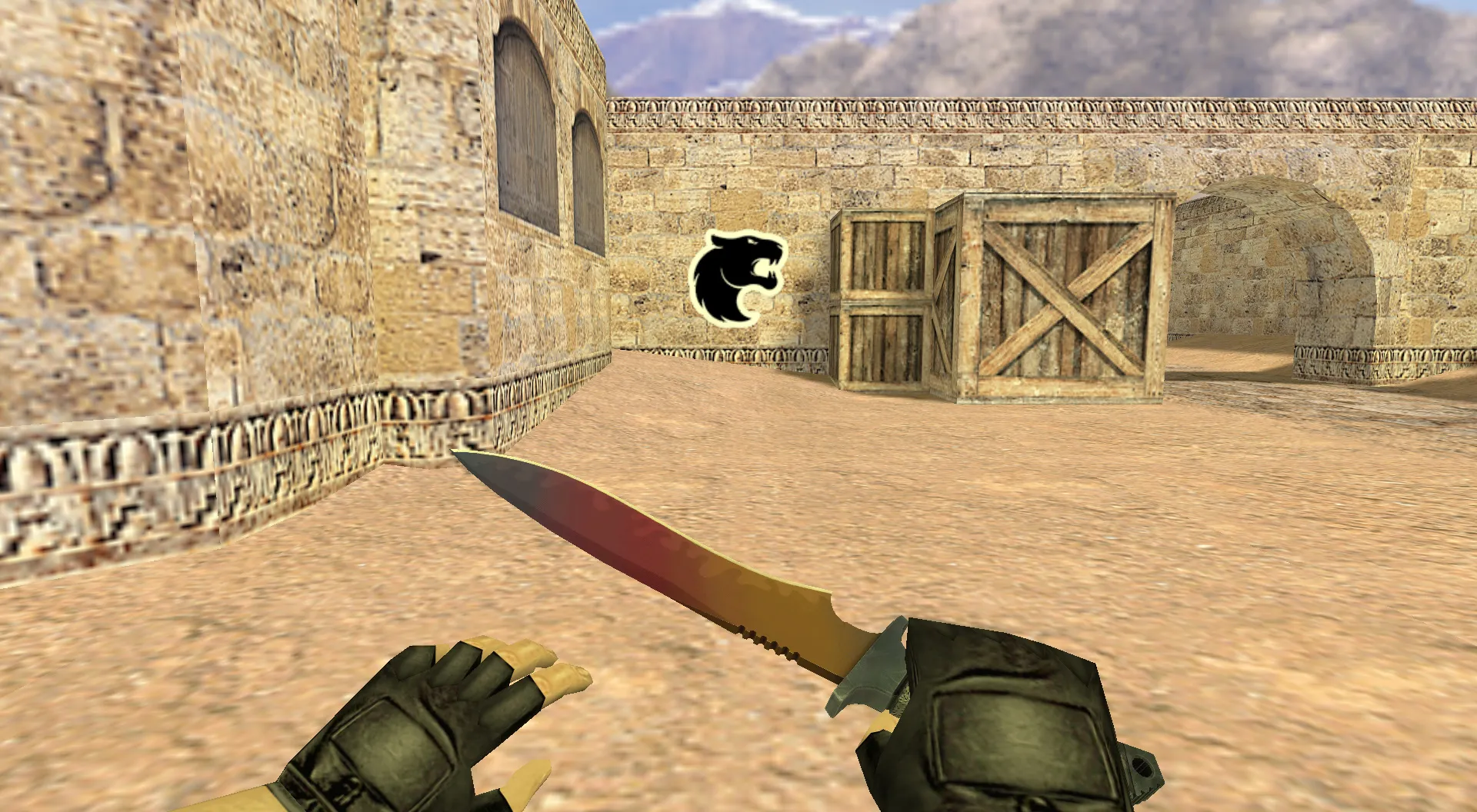 Скриншот Граффити «FURIA Logo» для CS 1.6 - Украсьте игру уникальным стилем!