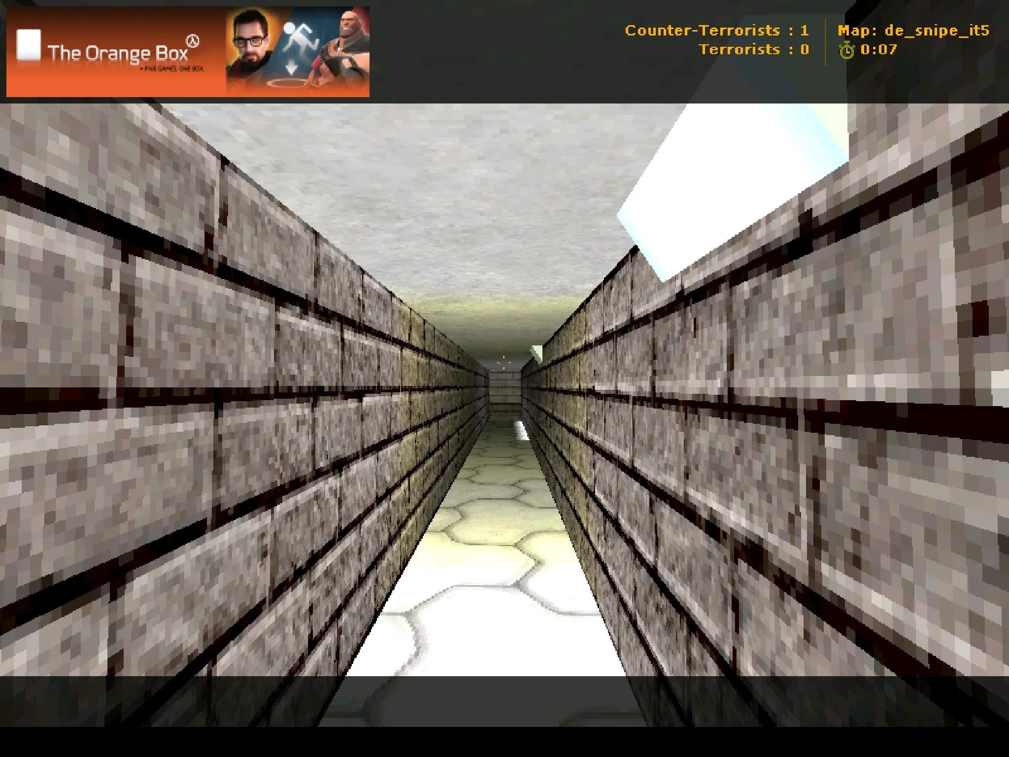 Скриншот  Карта de_snipe_it5_2014 для CS 1.6 - Тактические возможности и оптимизация