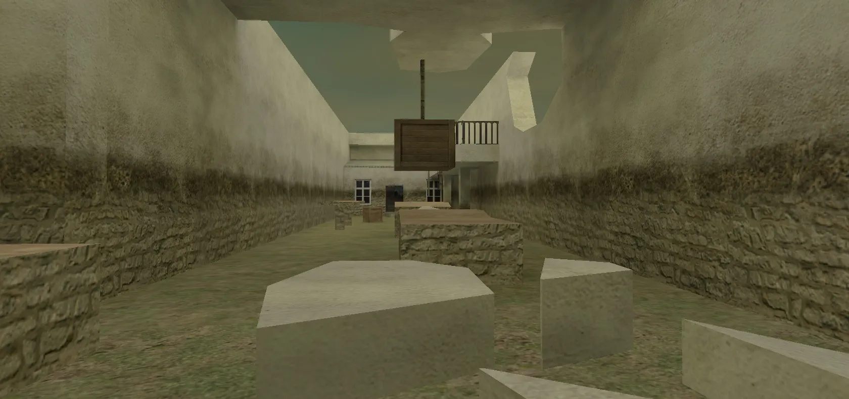 Скриншот  deathrun_unreal_tuscan — deathrun карта для CS 1.6: тактика точек, боты (.nav), оптимизация