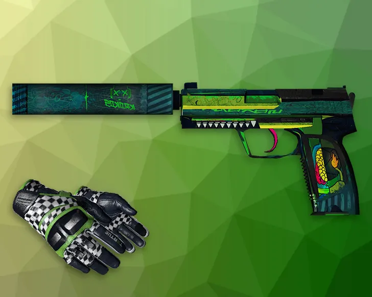 Скриншот USP «Чудовищная смесь» для CS 1.6 - Модели оружия