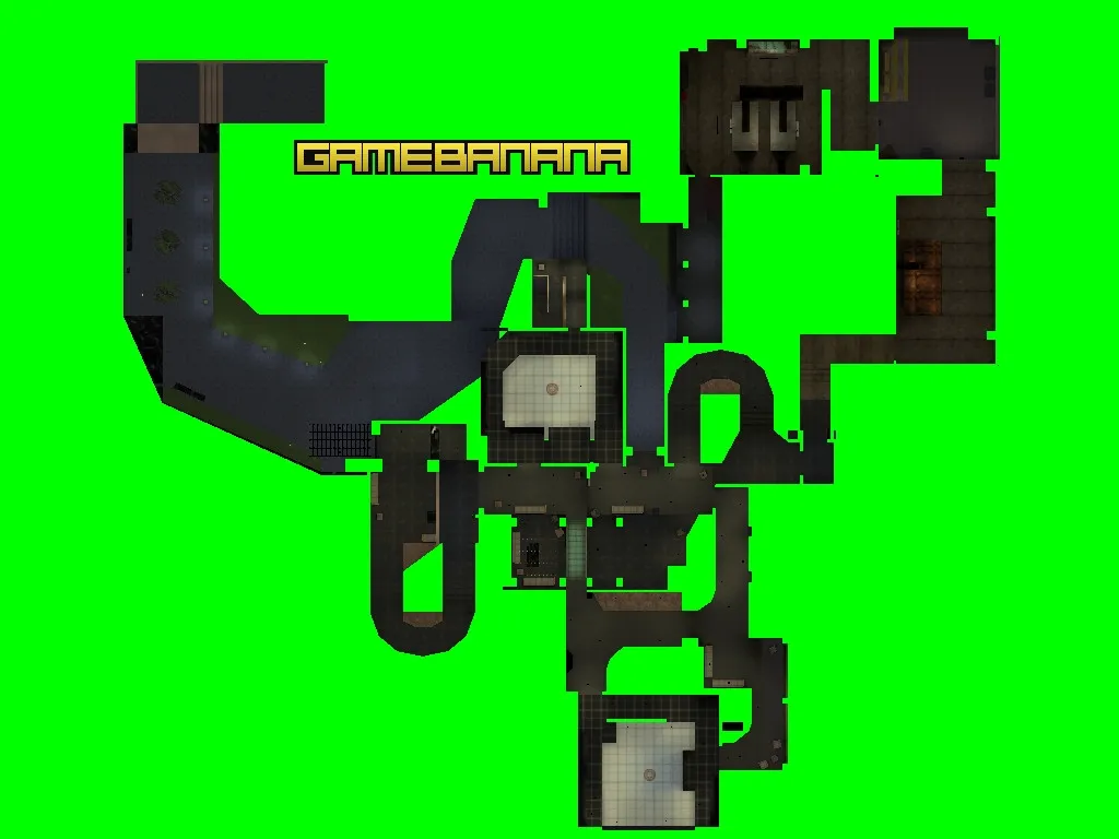 Скриншот Карта de_tegea для CS 1.6 - Тактические возможности и баланс сторон