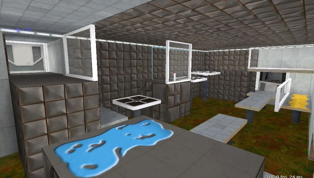 Скриншот Карта «deathrun_aperture2» для CS 1.6
