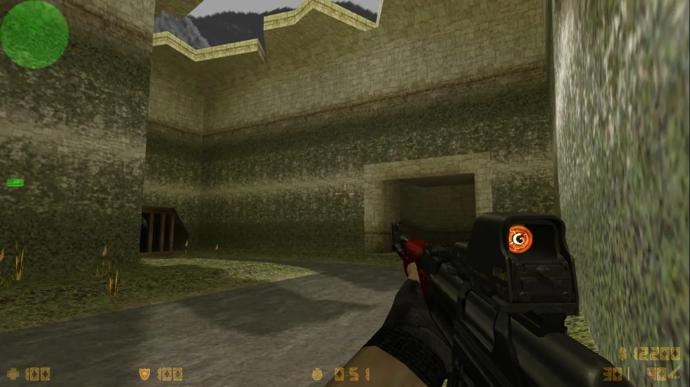 Скриншот  de_aztec2014 карта для CS 1.6: тактики, точки, nav для ботов, оптимизация wpoly/epoly