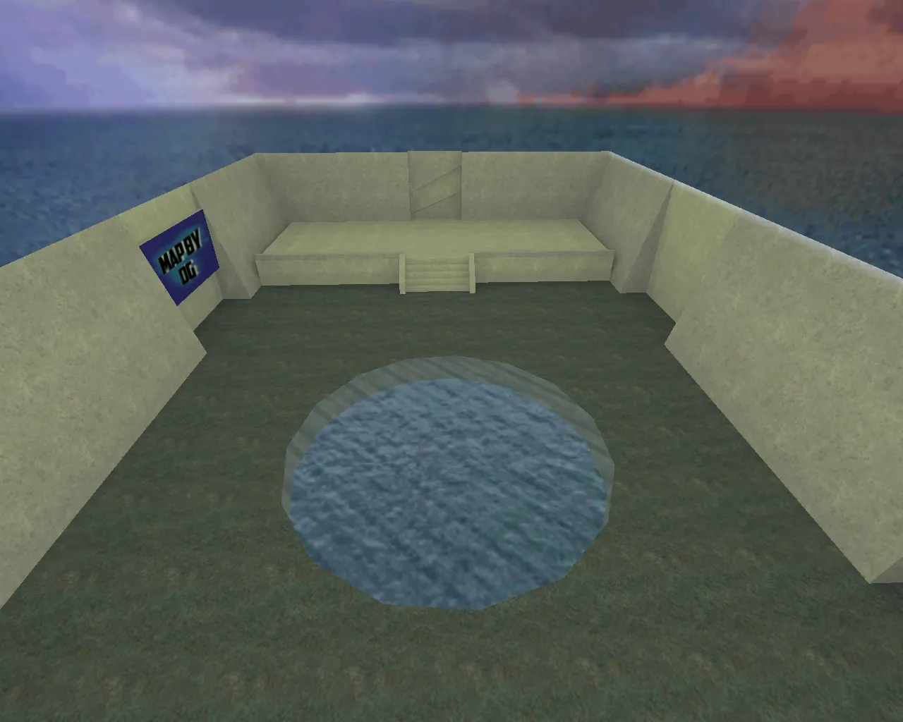 Скриншот  Карта «1hp_rax» для CS 1.6: ножи, 1hp, баланс сторон и точки для раундов