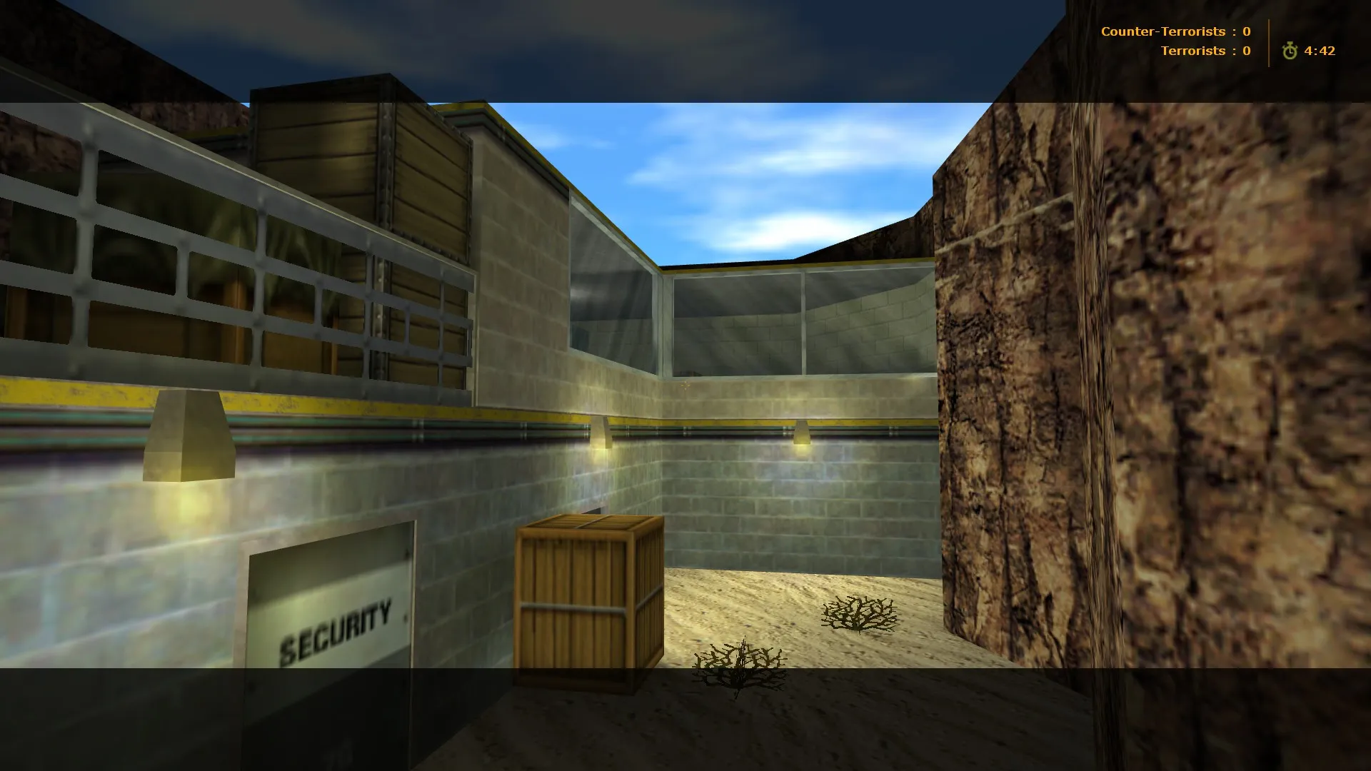 Скриншот  Карта !de_canyon для CS 1.6: баланс сторон, точки, .nav для ботов и оптимизация wpoly/epoly